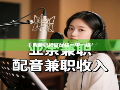 孟津手机兼职致富日结一单一结！