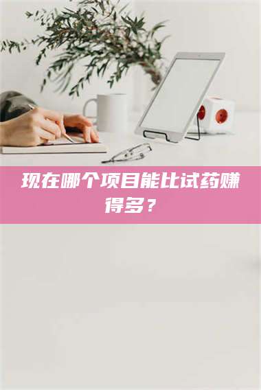 孟津现在哪个项目能比试药赚得多？ 第1张