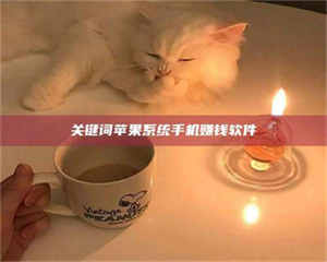 孟津关键词苹果系统手机赚钱软件 第1张